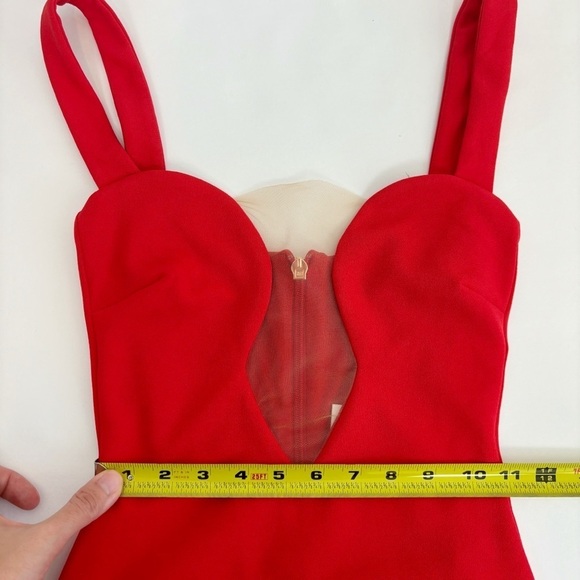 Nookie Minx Midi in Cherry Size XS - Picture 10 of 12